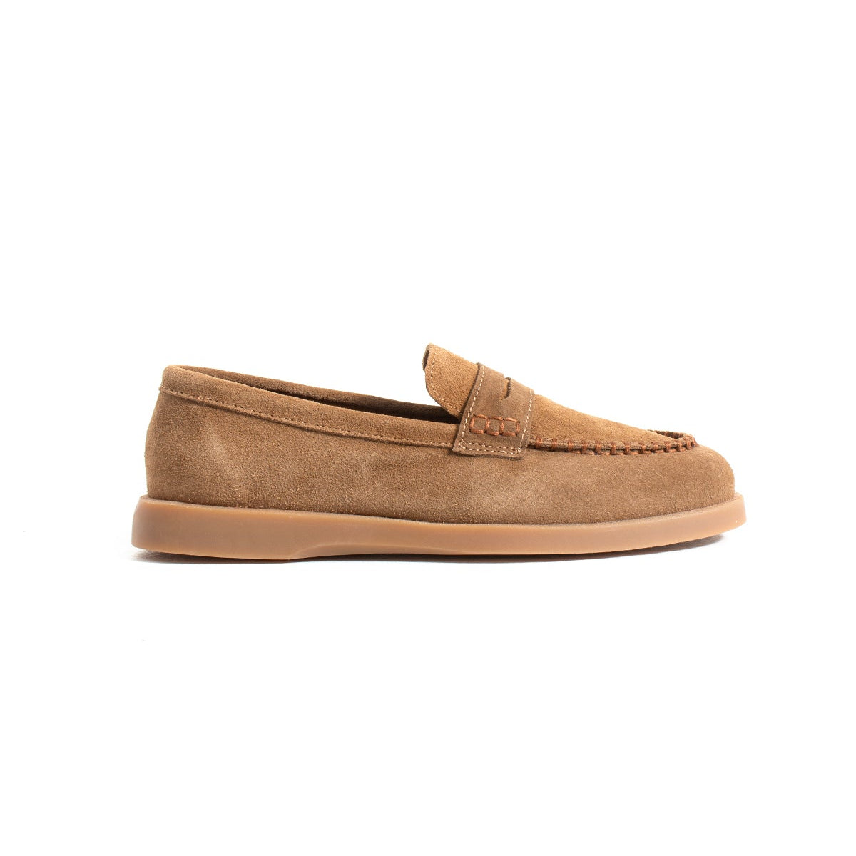 Kadın Süet Klasik Casual Loafer Ayakkabı