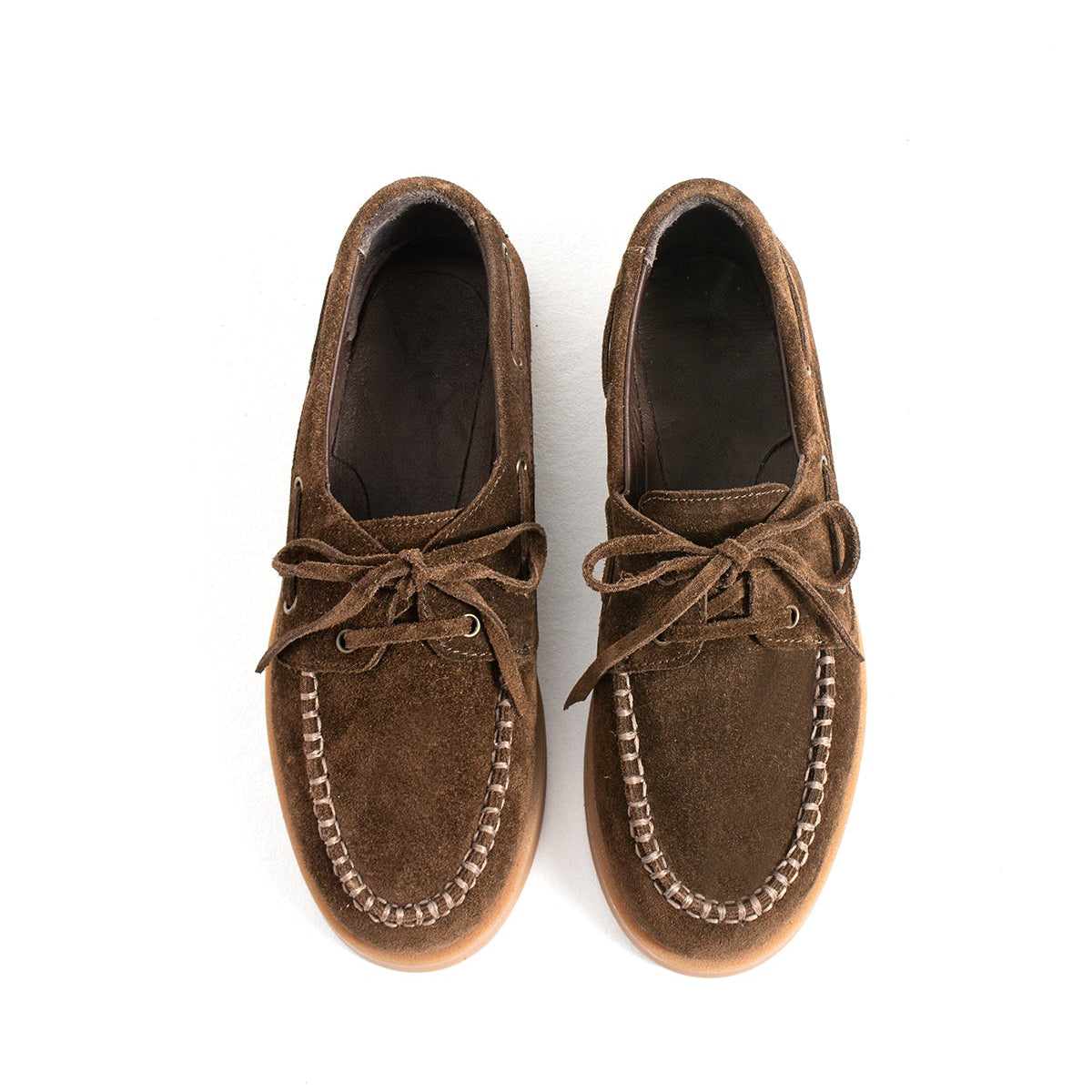 Kadın Süet Bağcıklı Casual Loafer Ayakkabı