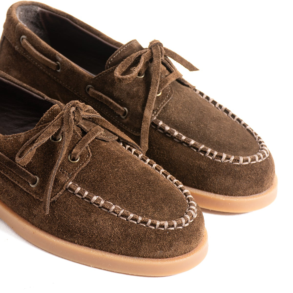 Kadın Süet Bağcıklı Casual Loafer Ayakkabı