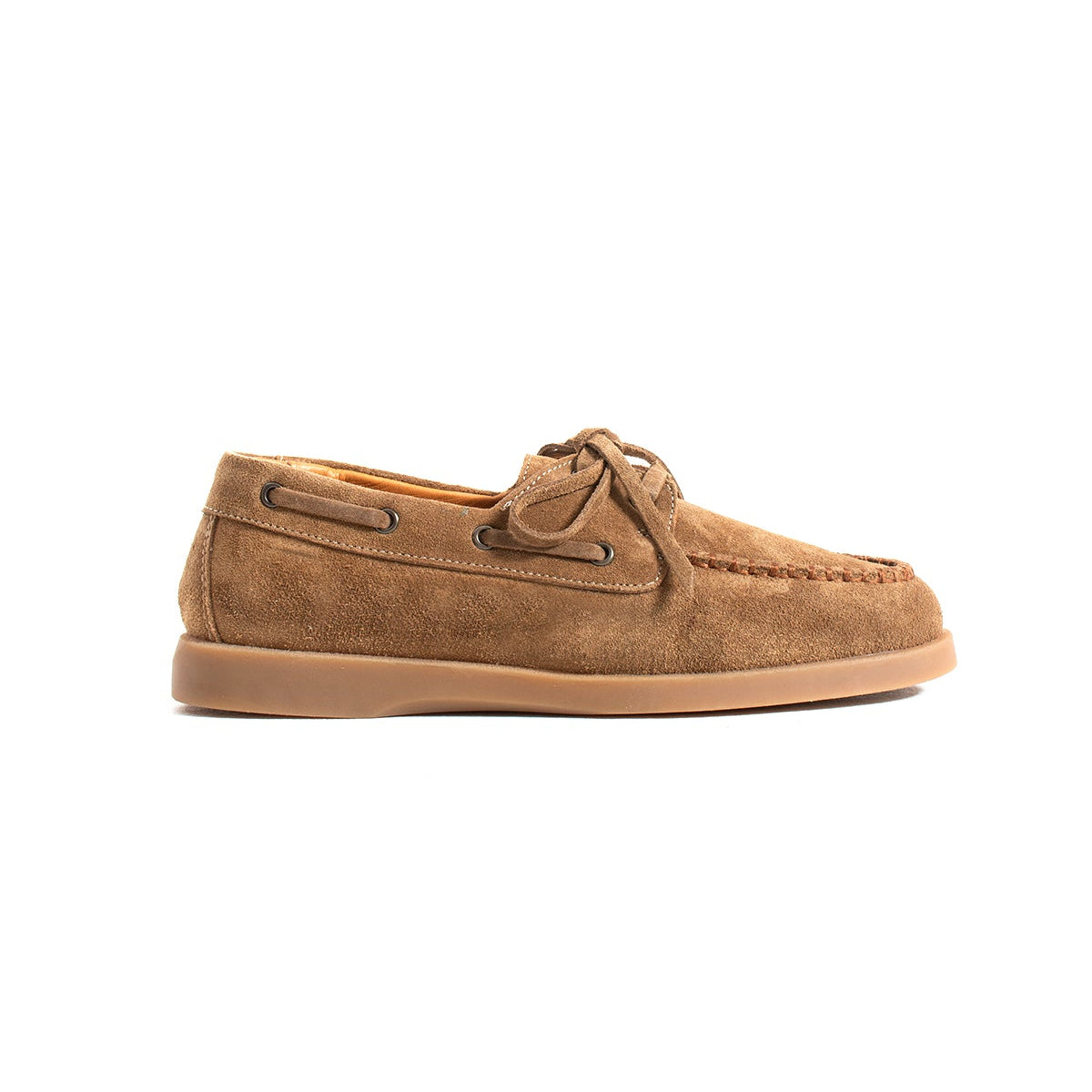 Kadın Süet Bağcıklı Casual Loafer Ayakkabı